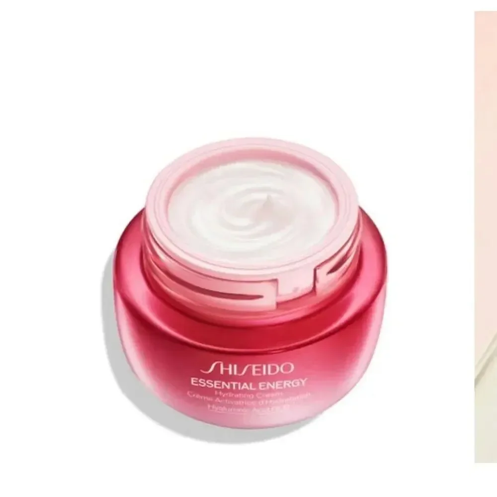 Shiseido Essential Energy Hydrating Cream - Vibrant Pink